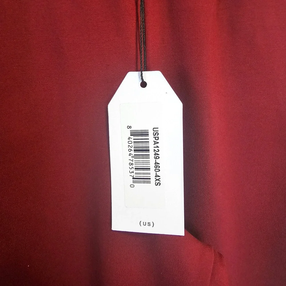 Universal Standard Red Maroon Athleisure Pull On Knit Pants‎ 4XS=XS